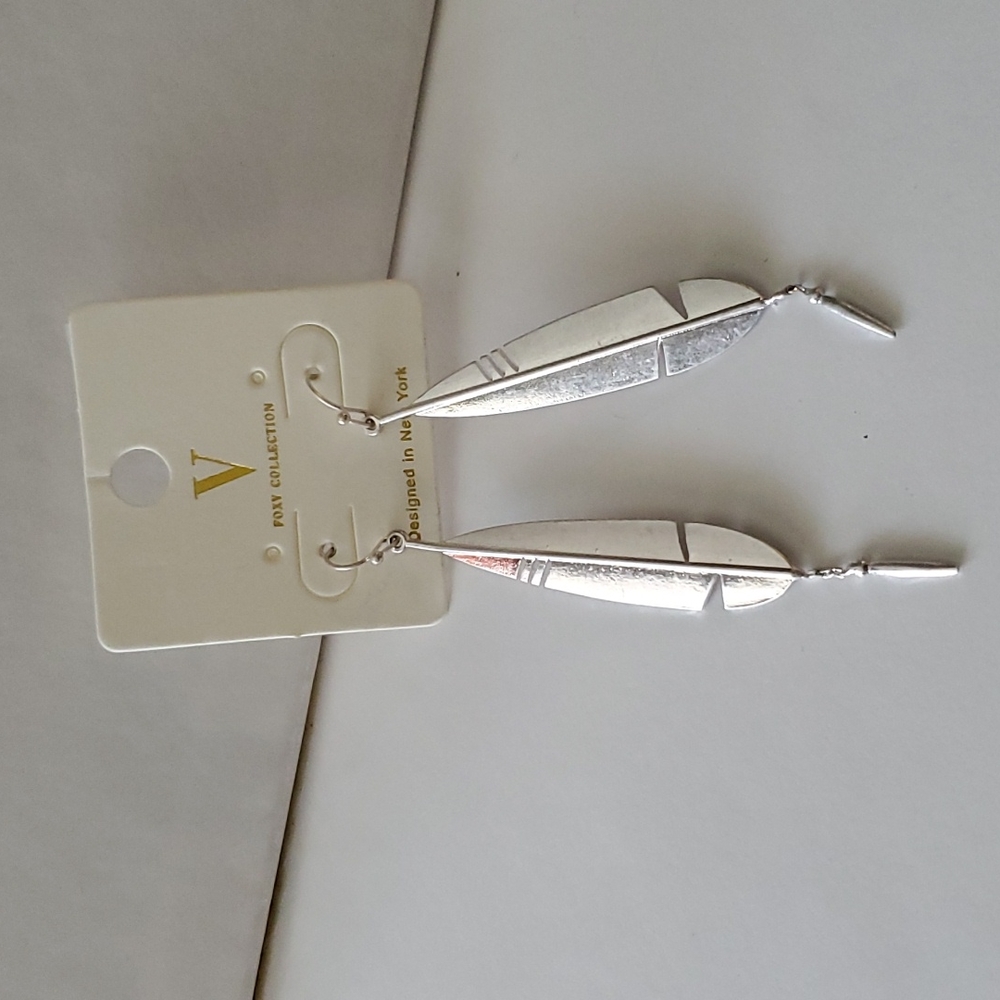Silver look Dangle Earrings